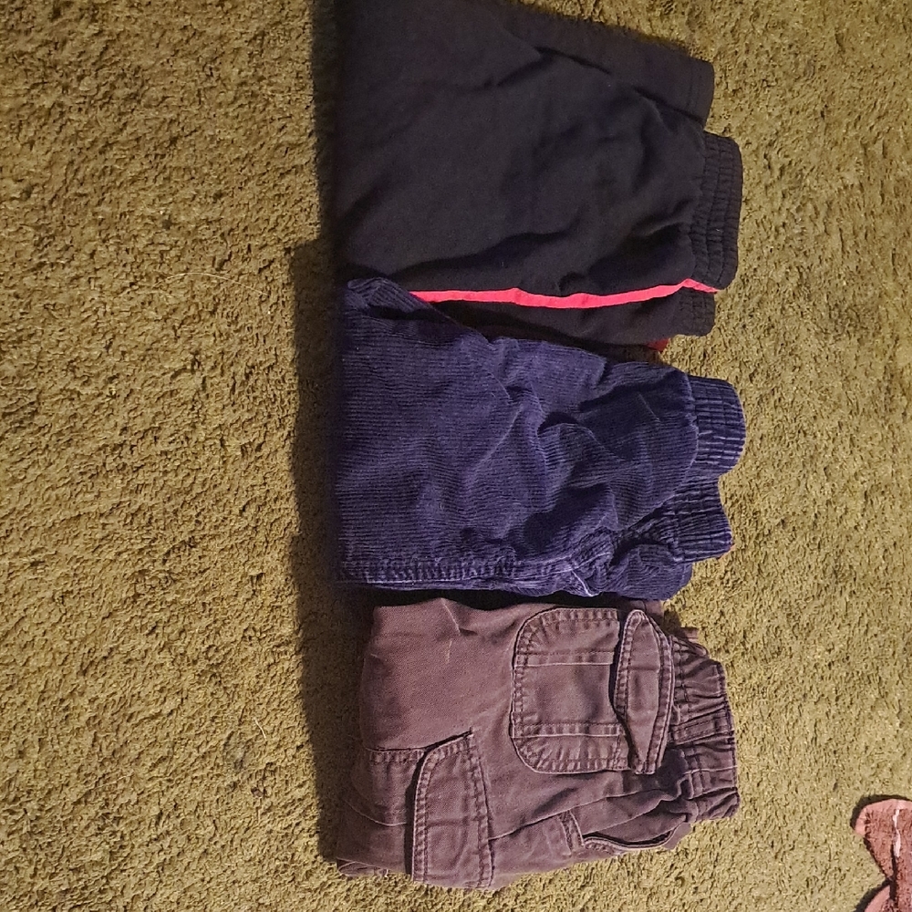 Toddler Boys Lot Of 3 Pants Size 3t.